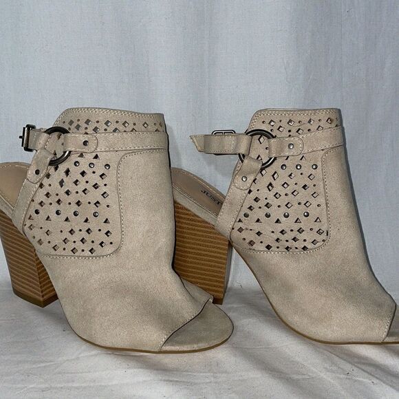 Just fad open toe sling back wide heal - Picture 5 of 12